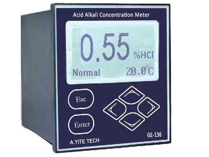 Измеритель концентрации кислоты и щелочи