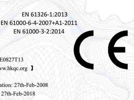 Сертификат CE на расходомер